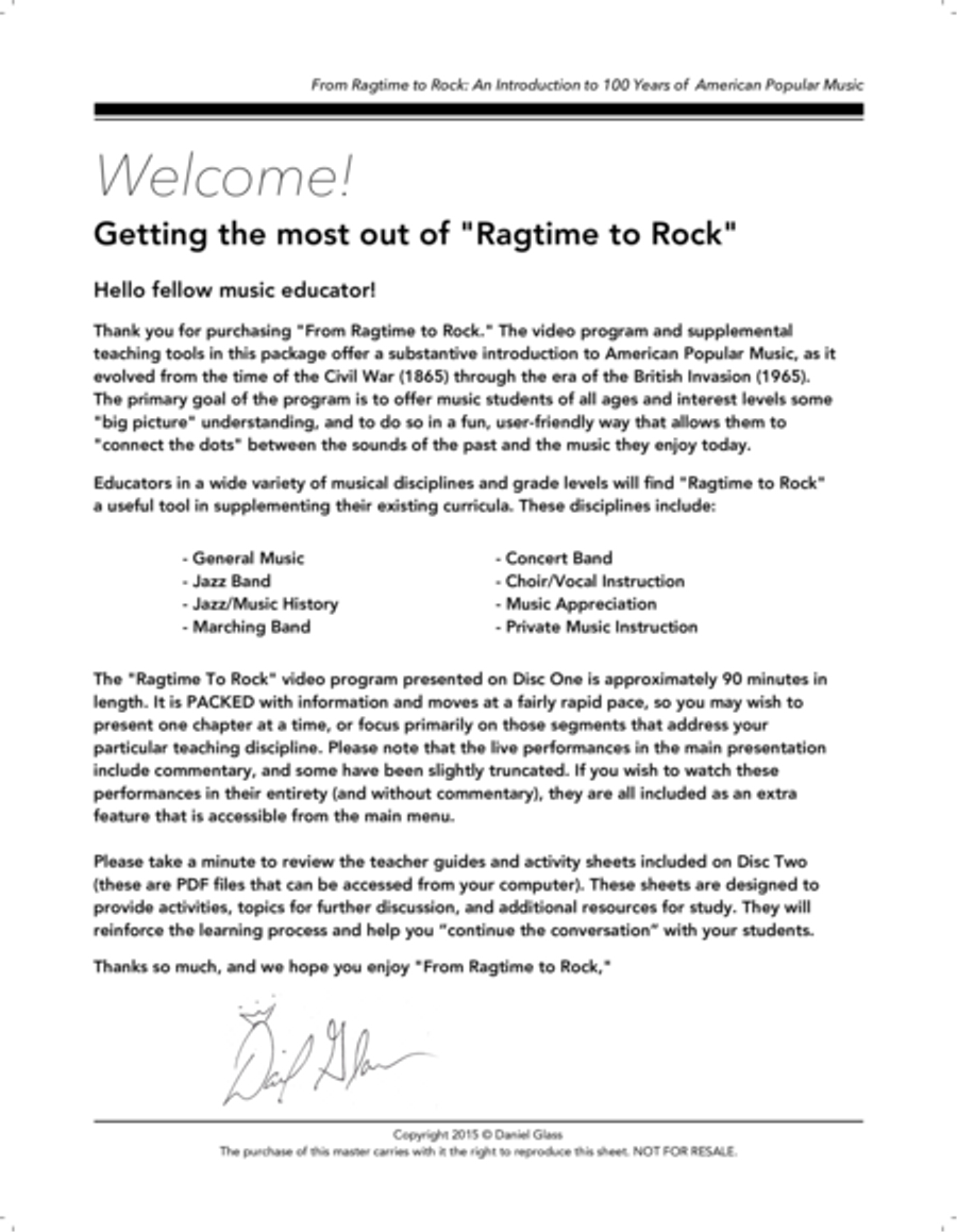 From Ragtime to Rock From Ragtime to Rock Snare Drum scores gallery preview page 2
