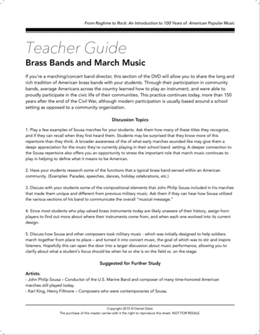 From Ragtime to Rock From Ragtime to Rock Snare Drum scores gallery preview page 7