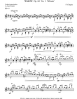 Waltz (Op.64, No 1) ''Minute''