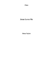 Jesus Loves Me Solo Parts