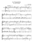 La Cinquantaine, for violin & cello duet