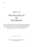 The Horns Have It!