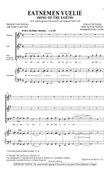 Eatnemen Vuelie (Song Of The Earth) (arr. Emily Crocker)