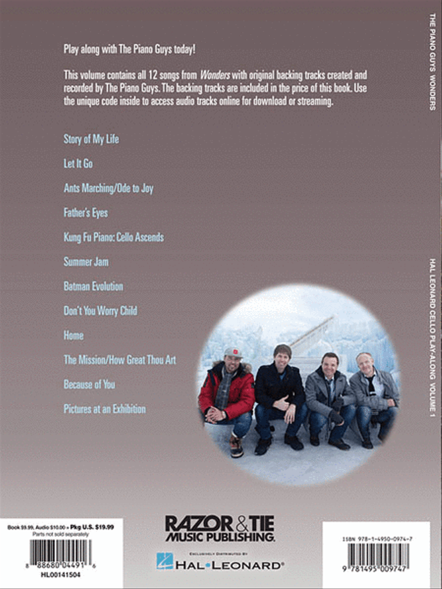 The Piano Guys – Wonders Cello scores gallery preview page 2