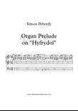 Organ Chorale Prelude on Hyfrydol (Alleluia, sing to Jesus), by Simon Peberdy (original melody by RH