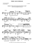 Three Bach Chorales
