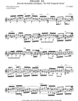 Prelude XII from the 48 preludes and fugues, 'The Well Tempered Clavier'