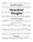 Three Brief Thoughts