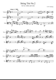 String Trio No. 2