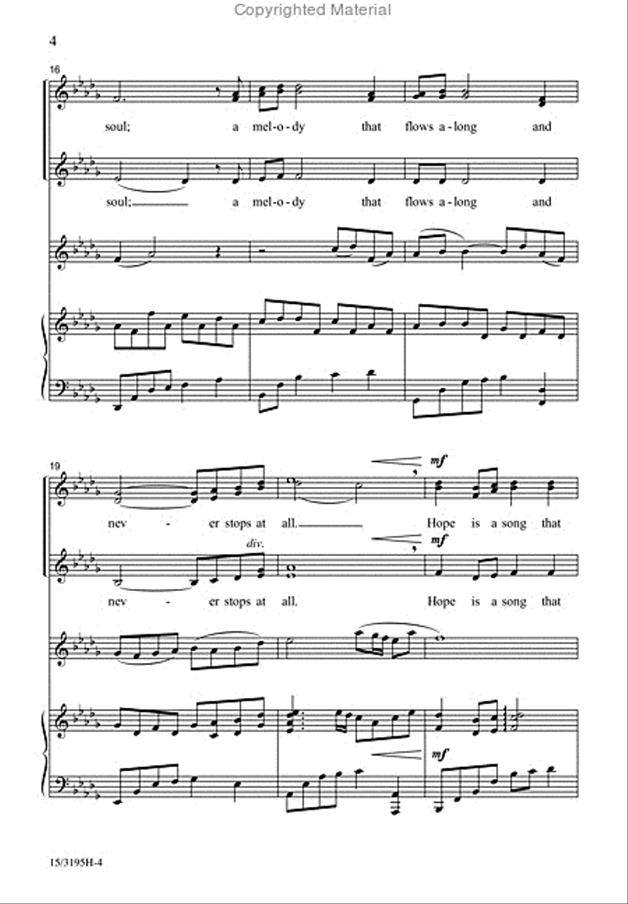 Hope is the Breath of Music SSA scores gallery preview page 4