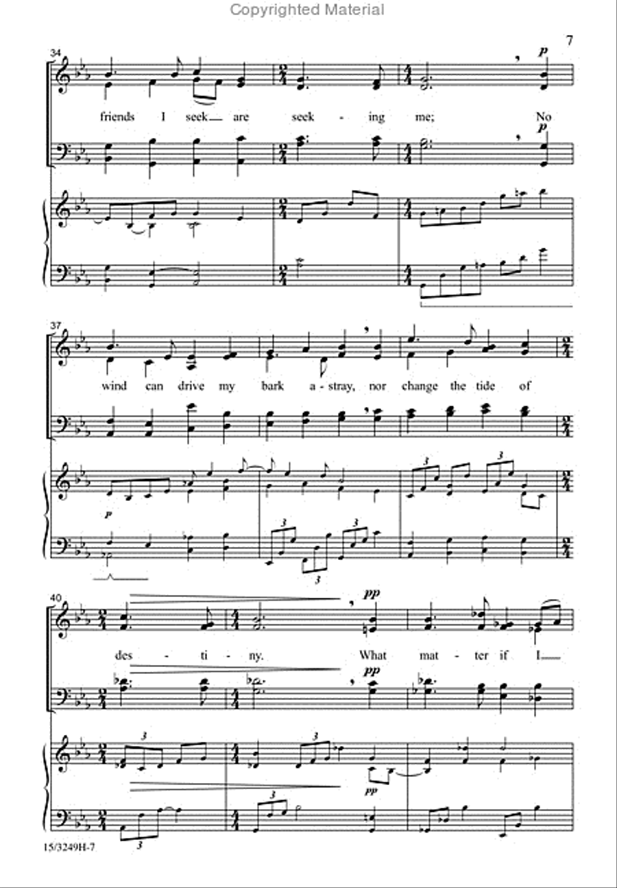 Waiting Waiting 4-Part scores gallery preview page 6