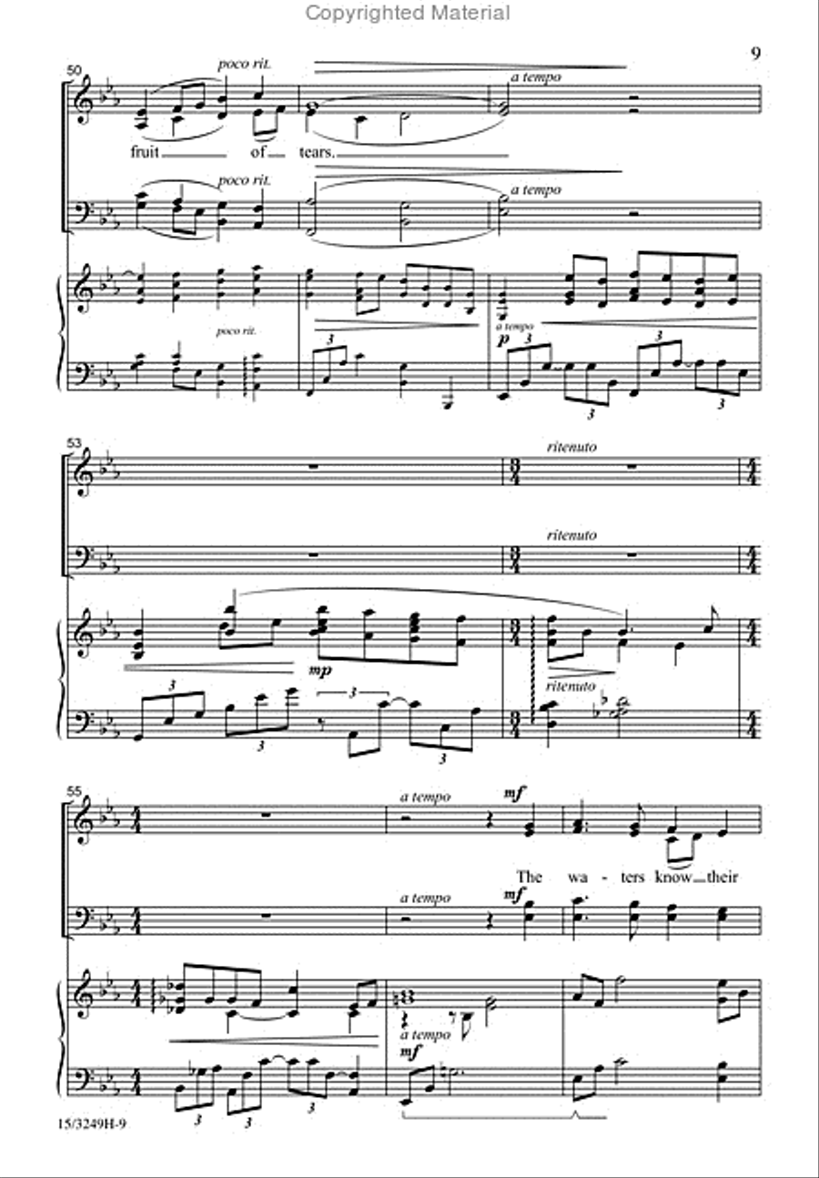 Waiting Waiting 4-Part scores gallery preview page 8