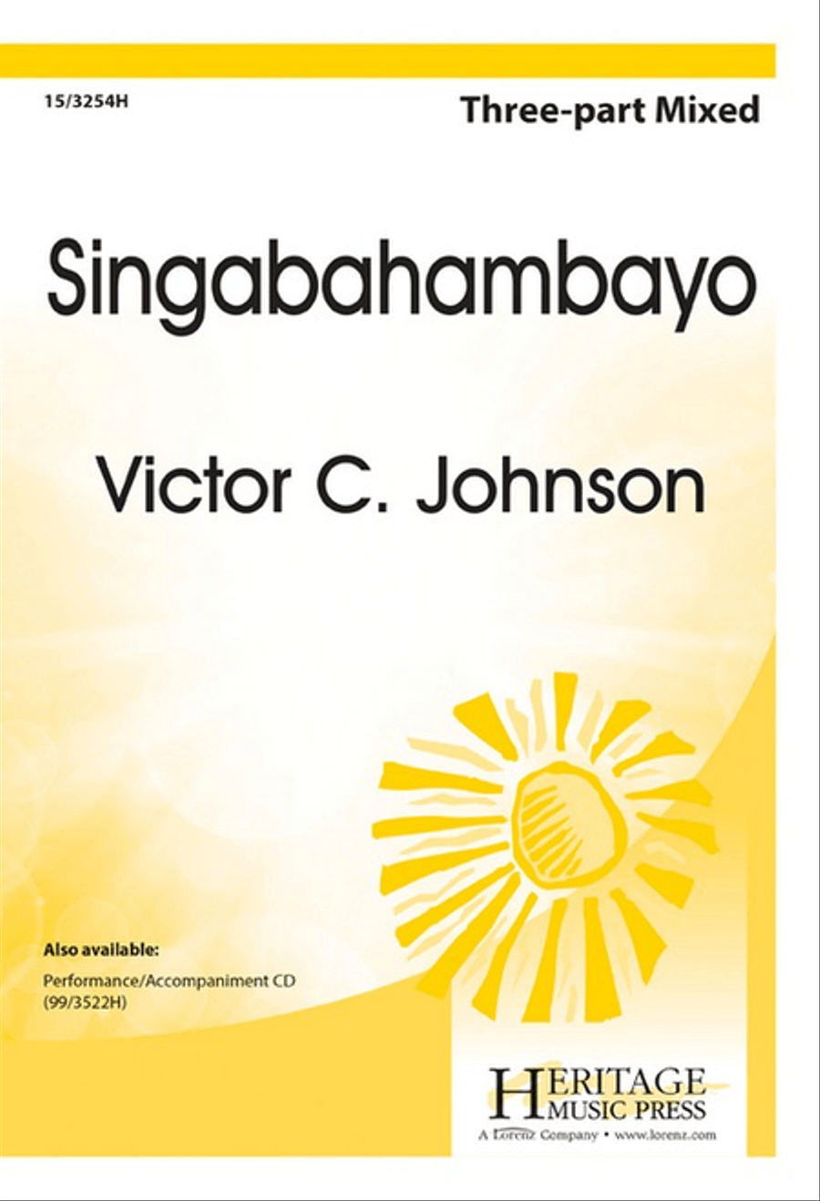 Singabahambayo Singabahambayo 3-Part scores gallery preview page 1