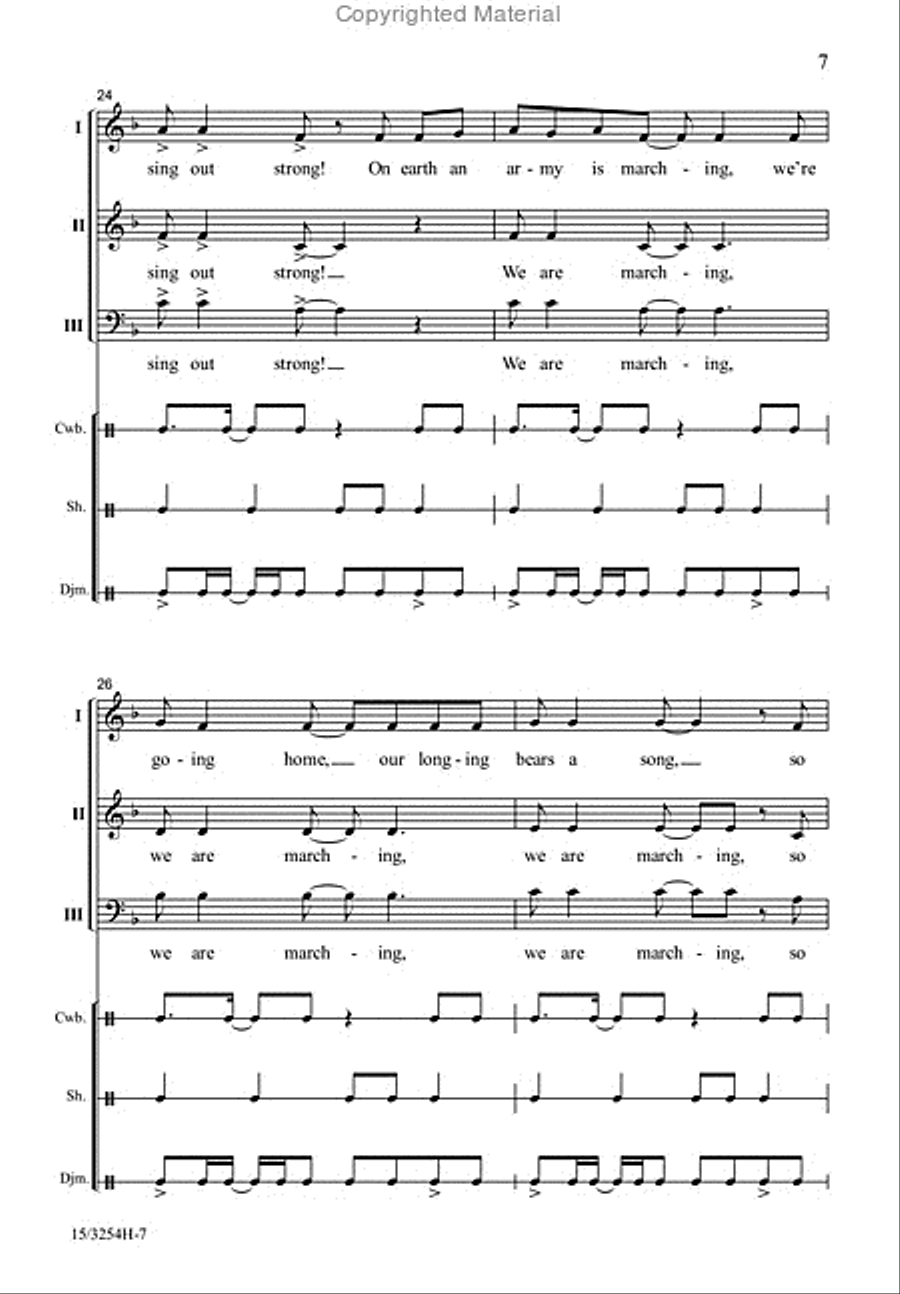 Singabahambayo Singabahambayo 3-Part scores gallery preview page 6