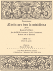Nastu peu veu la mistodina from C Canti