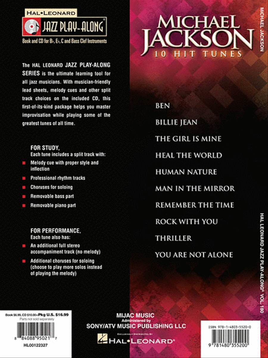 Michael Jackson C Instrument scores gallery preview page 2