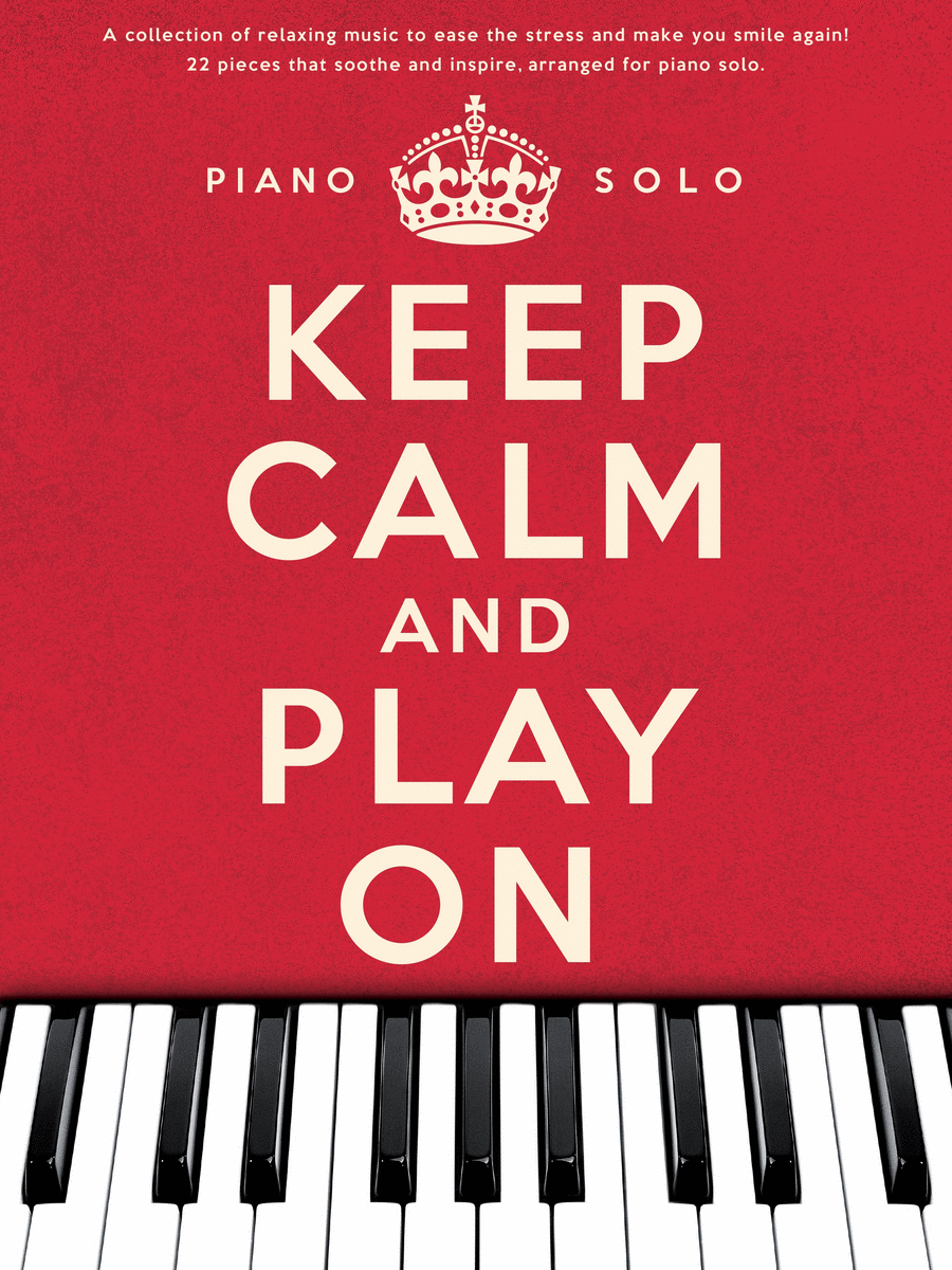 Keep Calm and Play On - The Blue Book Piano Solo scores gallery preview page 1