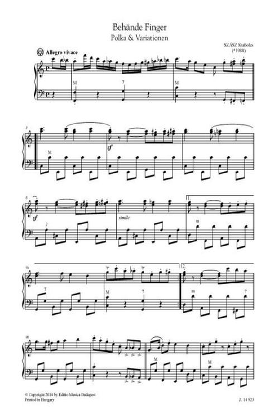 Dance Music for Accordion Accordion scores gallery preview page 3