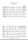 Hungarian Dance no.5, by Johannes Brahms, arranged for 5 violins