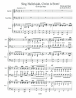 Sing Hallelujah, Christ is Born!