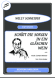Schutt die Sorgen in ein Glaschen Wein