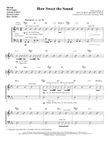 How Sweet the Sound - Rhythm