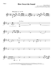 How Sweet the Sound - Violin 1