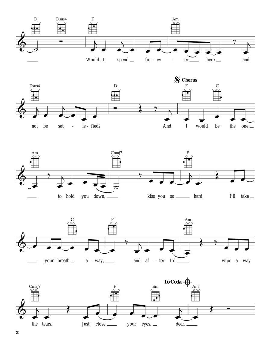Possession Possession Ukulele scores gallery preview page 2