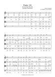 Psalm 150: Or soit loué l'Eternel / Laudate Dominum (Urtext)