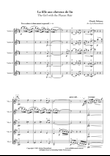 La fille aux cheveux de lin (The Girl with the Flaxen Hair), by Claude Debussy, arranged for 5 violi