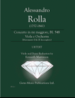 Concerto in mi maggiore, BI. 548 Viola e Orchestra