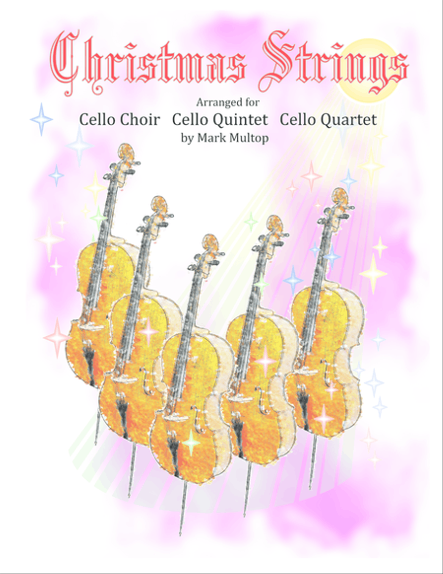 March of the Three Kings (Cello Choir) String Quintet scores gallery preview page 1