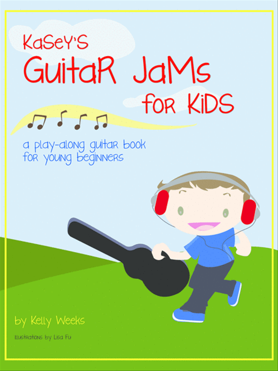 Kasey's Guitar Jams For Kids Electric Guitar scores gallery preview page 1