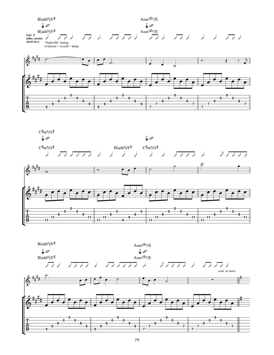 Louder Than Words Louder Than Words Acoustic Guitar scores gallery preview page 2