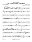 Captain America March - Eb Alto Saxophone 1 mini preview
