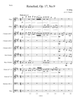 Reiselied (for winds) Op.17, No. 9
