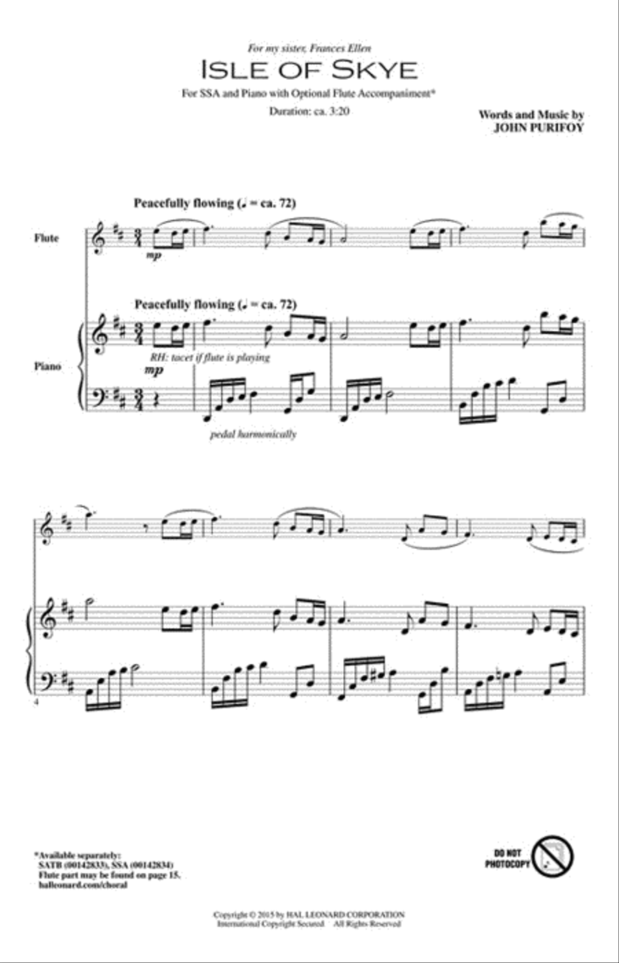 Isle of Skye SSA scores gallery preview page 2