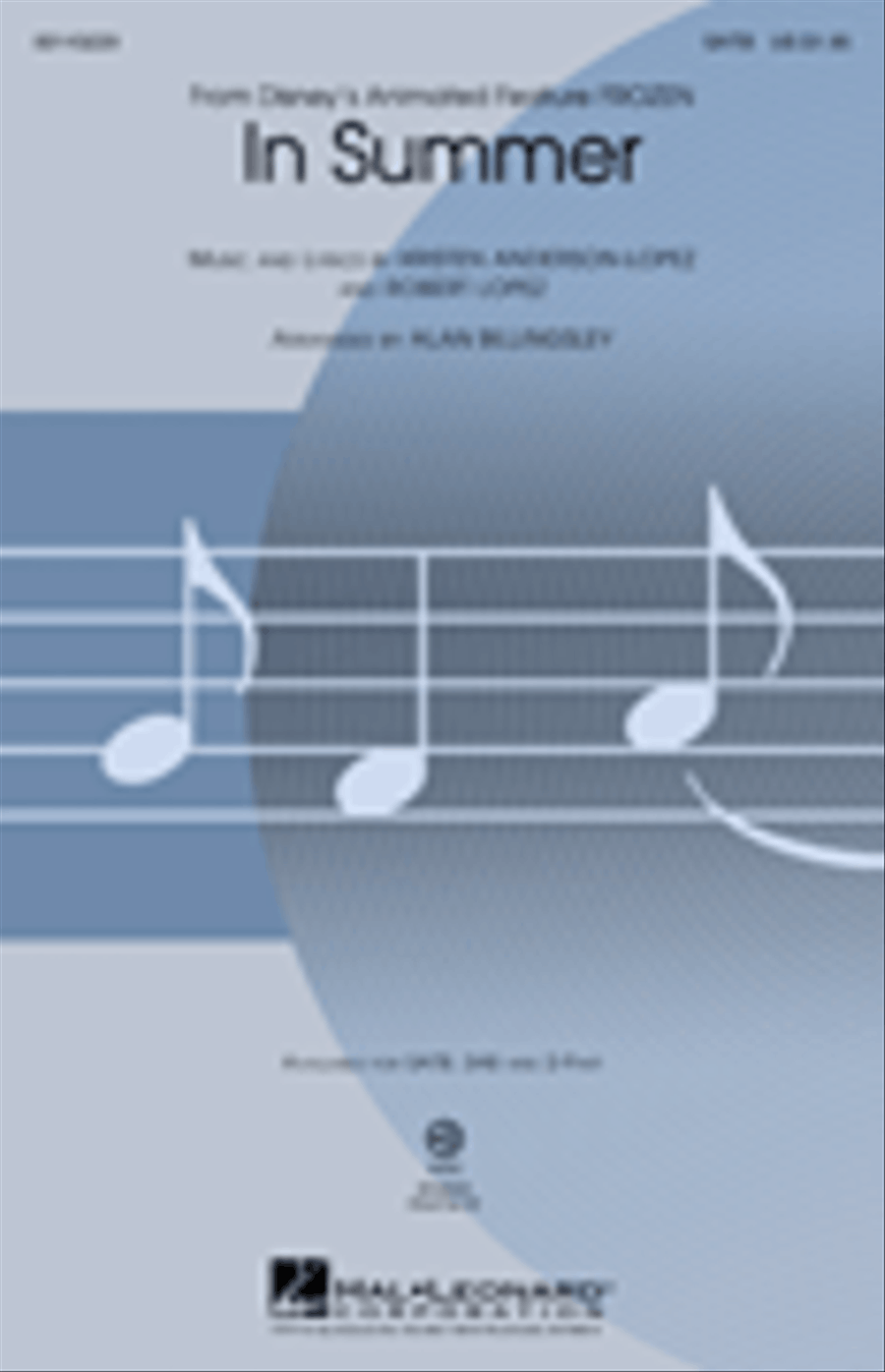 In Summer - ShowTrax CD Choir scores gallery preview page 1