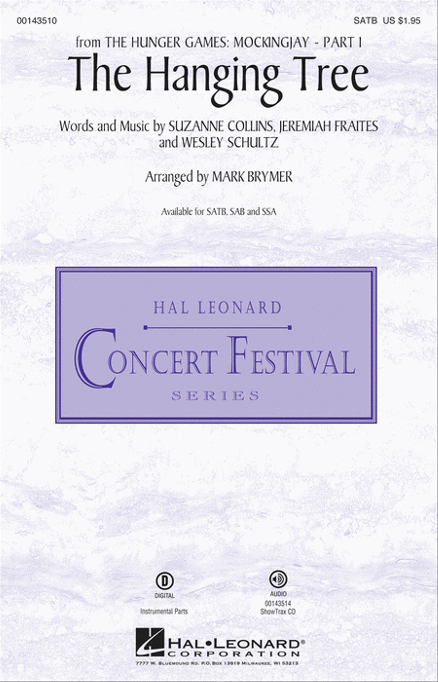 The Hanging Tree The Hanging Tree 4-Part scores gallery preview page 1