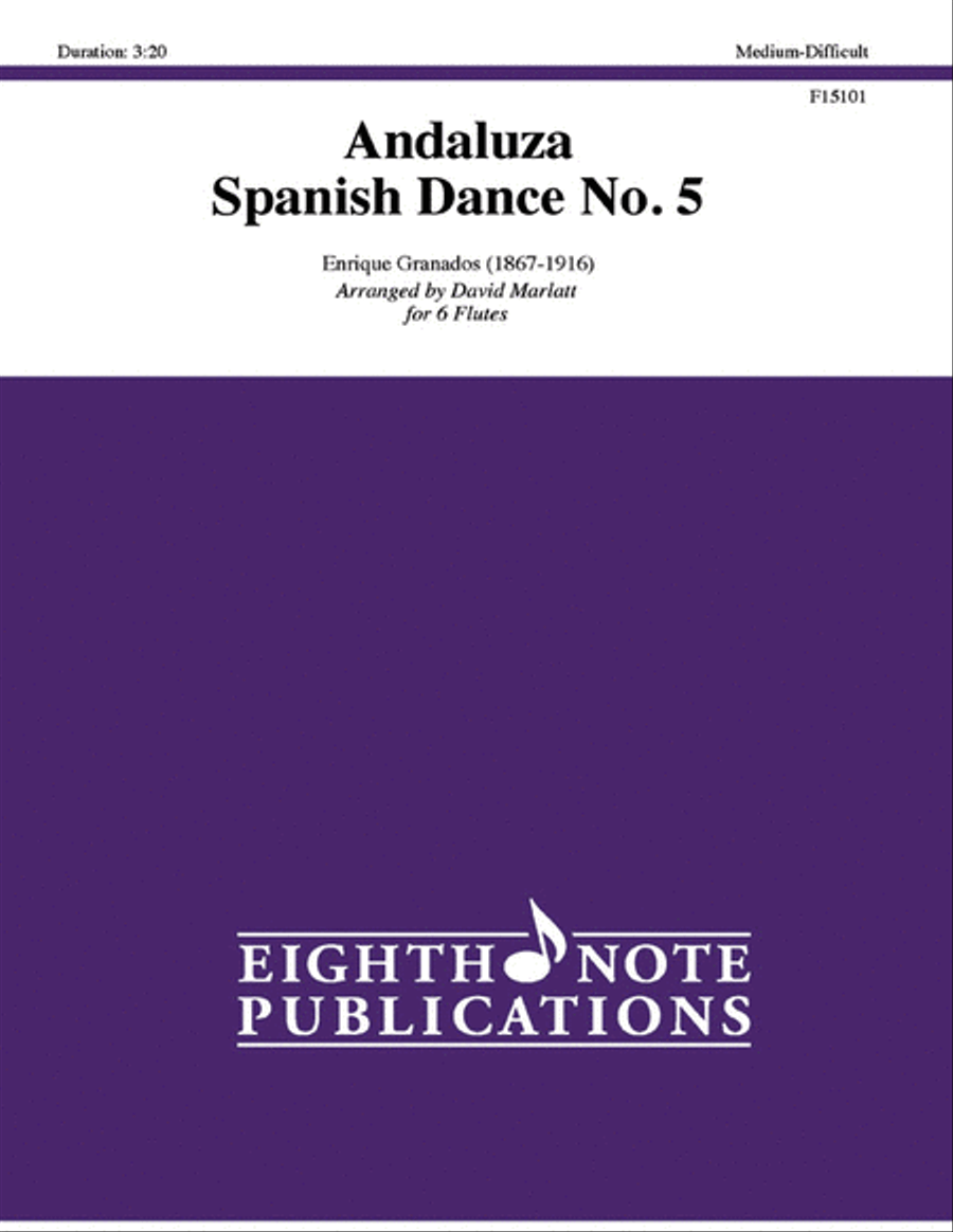 Andaluza -- Spanish Dance No. 5 Small Ensemble scores gallery preview page 1
