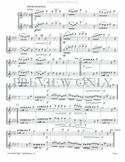 Just for Two Medium Flute Duet scores gallery preview page 13
