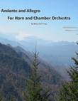 Andante and Allegro for Horn and Chamber Orchestra