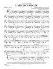 Livin' On A Prayer - Bb Bass Clarinet