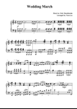Wedding March for Piano Solo(arr. Nara Lee)