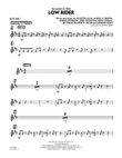 Low Rider - Alto Sax 1