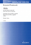 Aria from 'Three Pieces in Old Style'