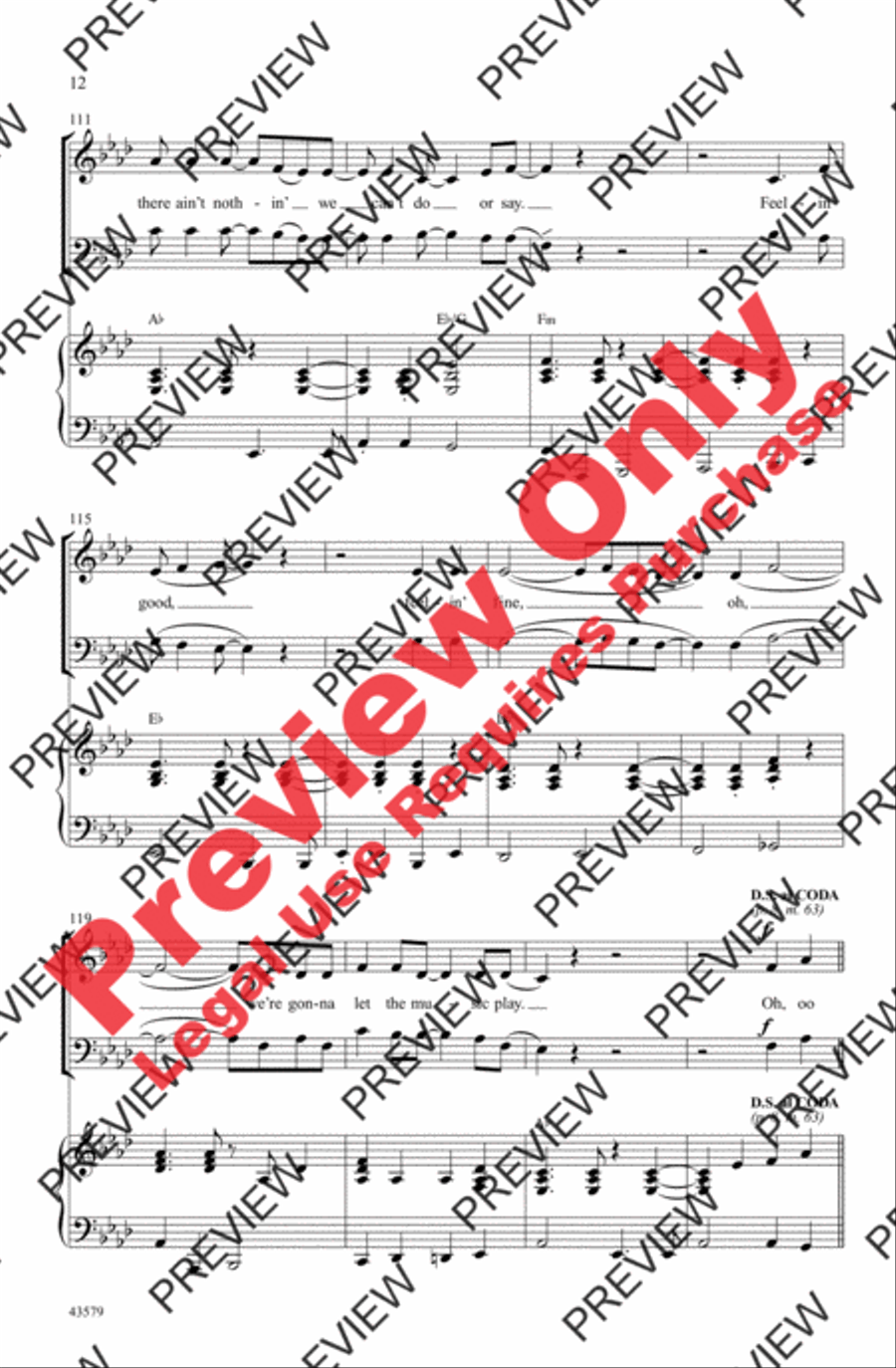Listen to the Music Listen to the Music 3-Part scores gallery preview page 12