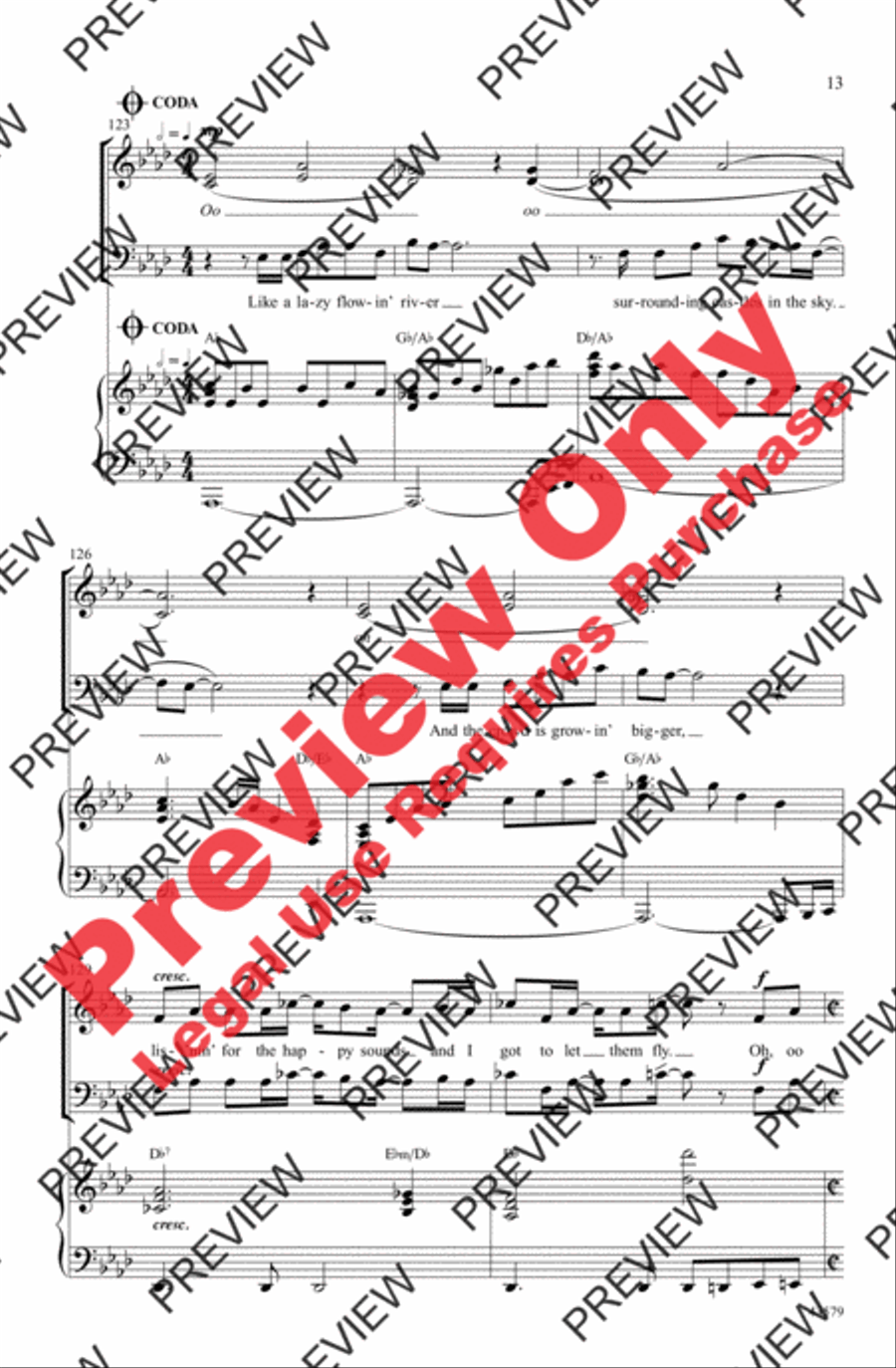 Listen to the Music Listen to the Music 3-Part scores gallery preview page 13