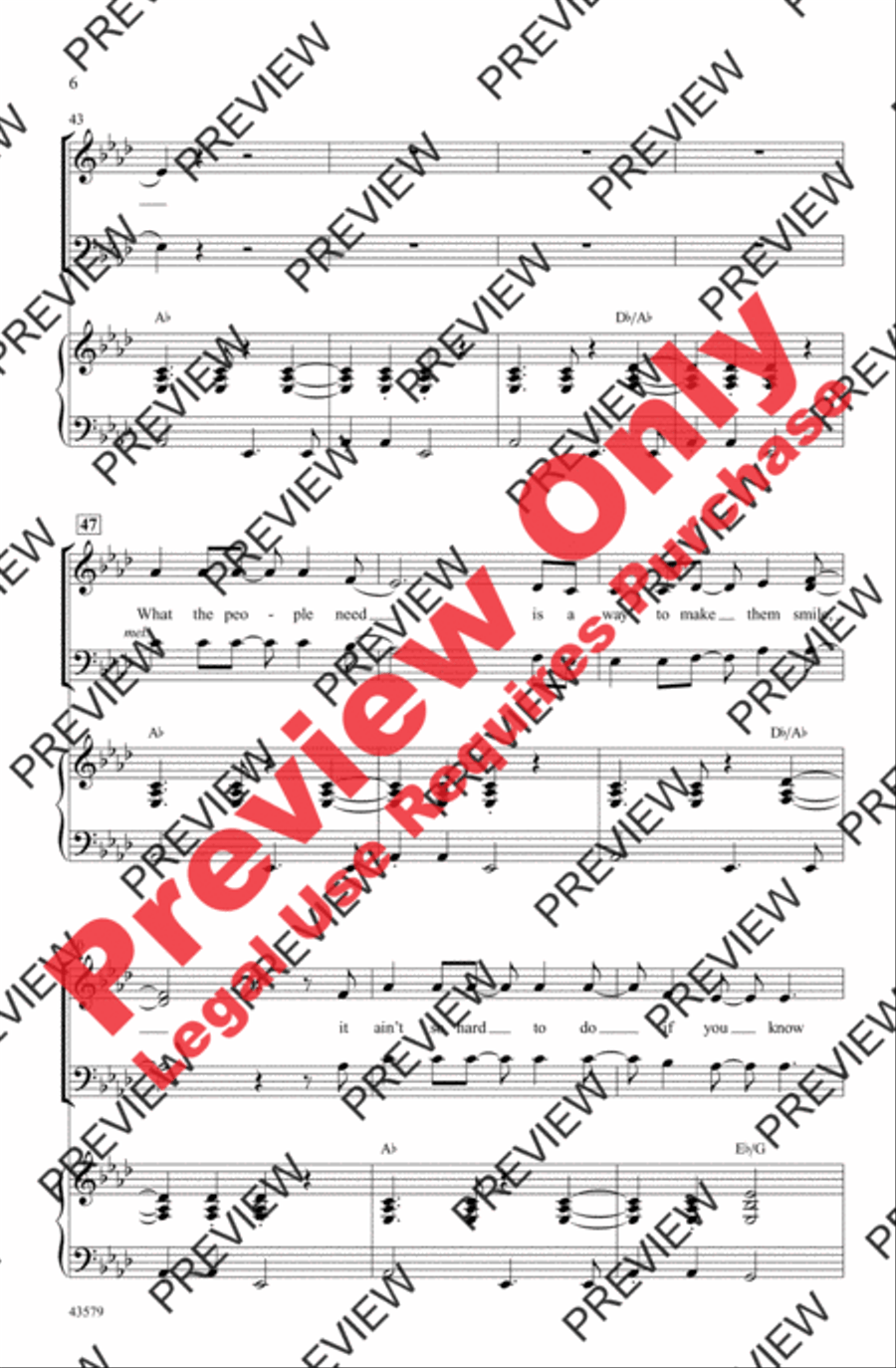 Listen to the Music Listen to the Music 3-Part scores gallery preview page 6