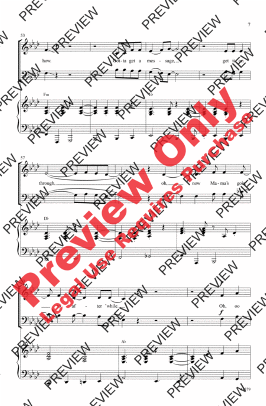 Listen to the Music Listen to the Music 3-Part scores gallery preview page 7